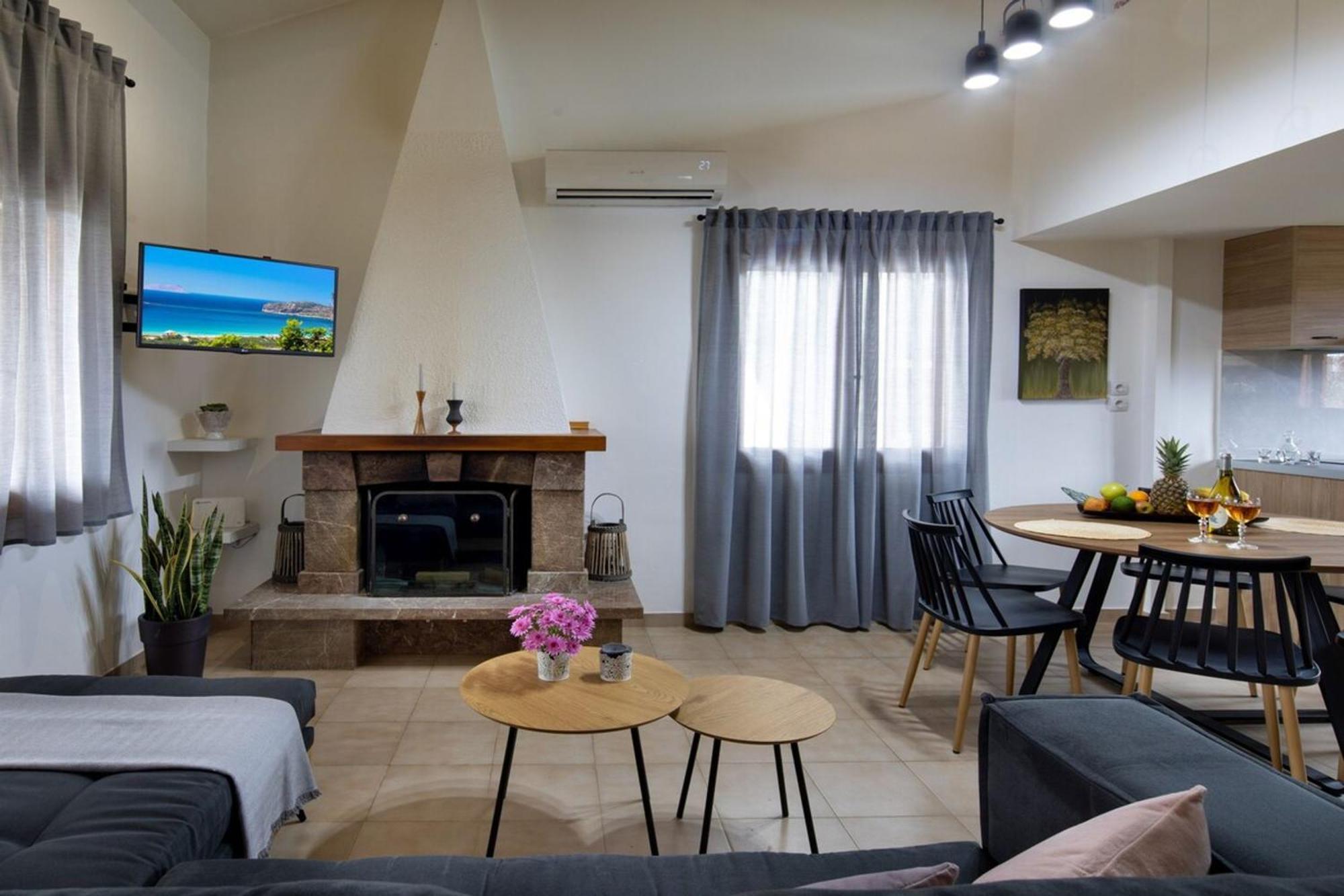 Santy Villa - Gerani Йеранион Экстерьер фото