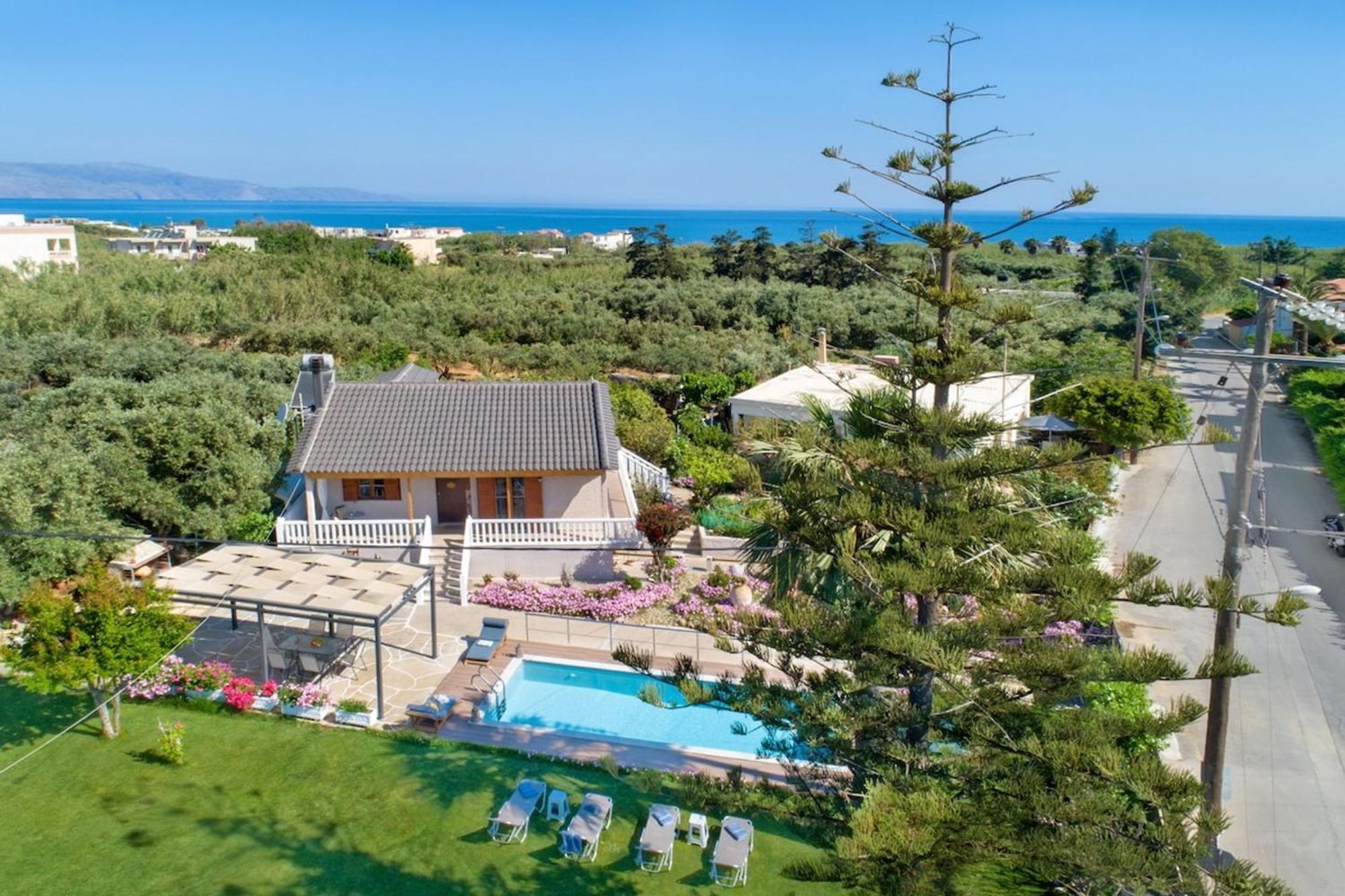Santy Villa - Gerani Йеранион Экстерьер фото