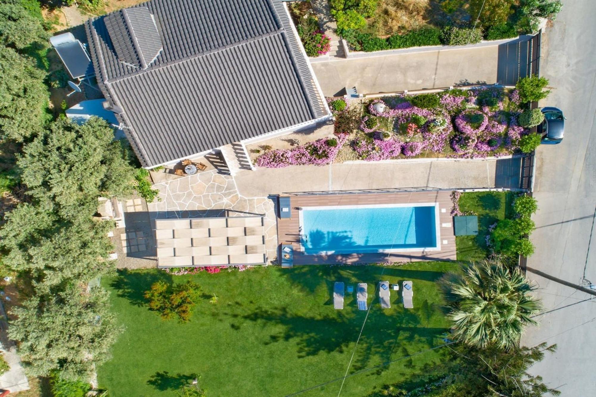 Santy Villa - Gerani Йеранион Экстерьер фото